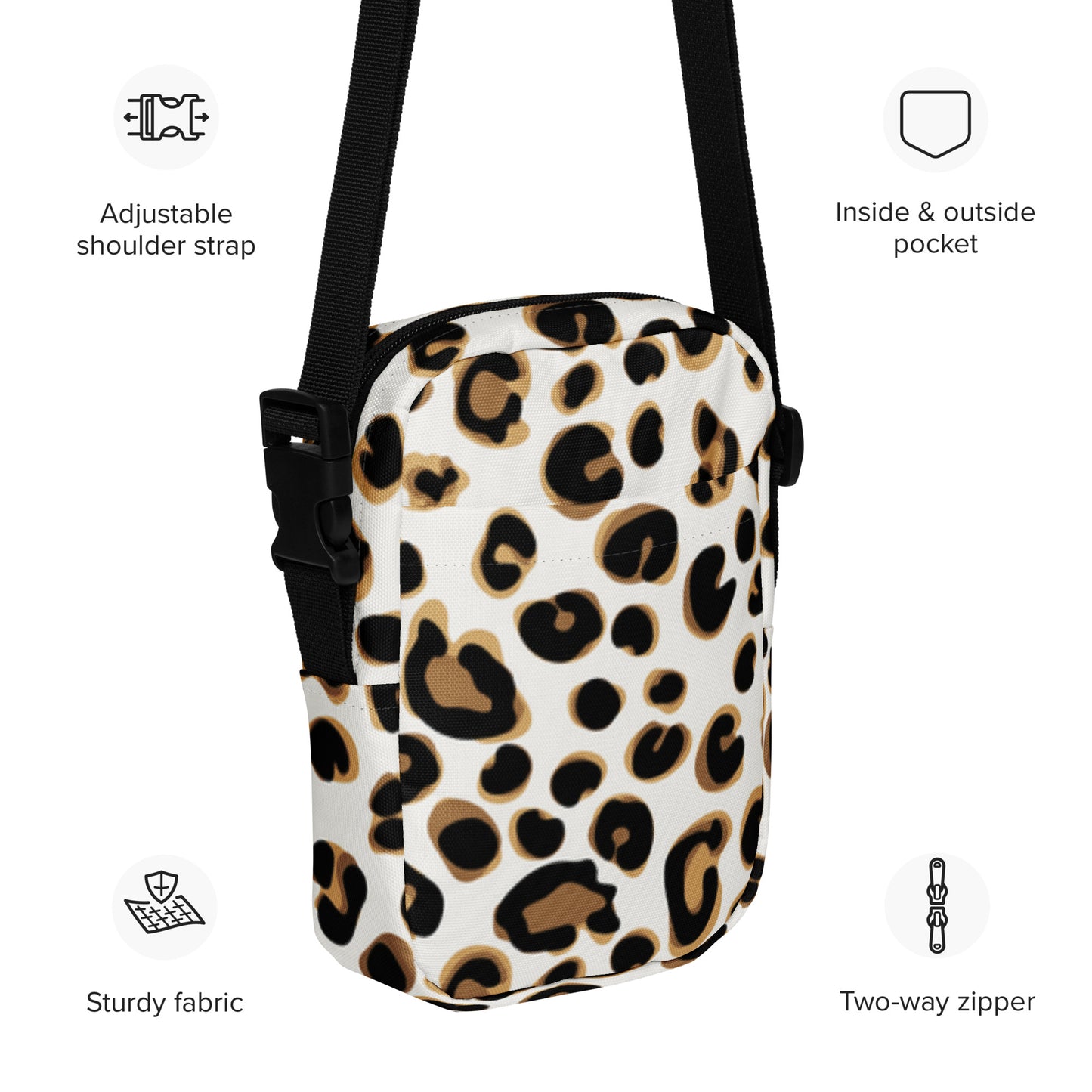 Leo Print Crossbody bag