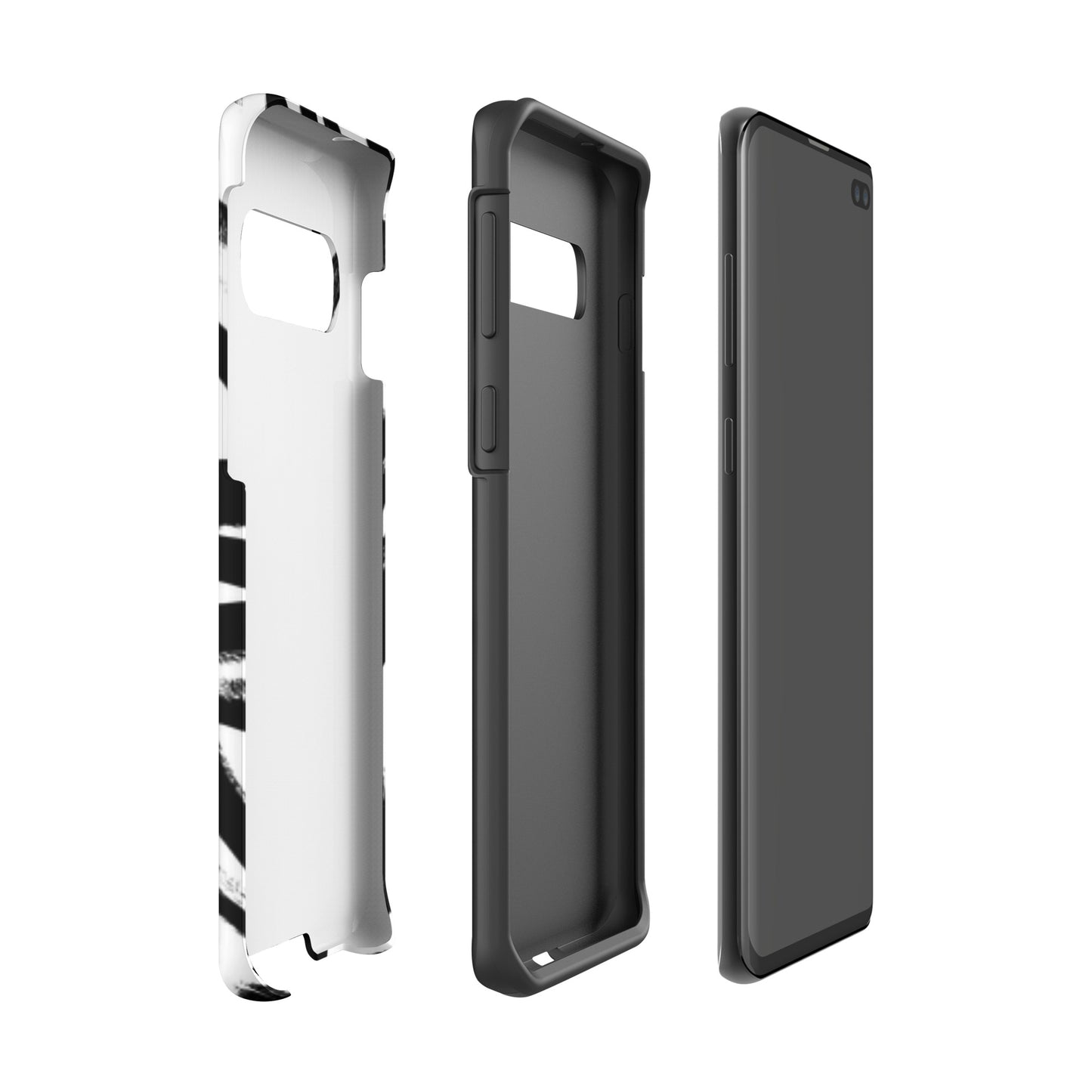 Black & White Tough case for Samsung®